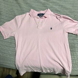 Ralph Lauren Men's Light Pink Polo Shirt